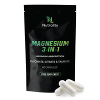 Nutrality Magnesium Glycinate 3-in-1 Complex | 60 Vegan Capsules