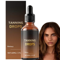 Mubuni Sunless Tanning Drops,Tanning Drops for Face and Body,Tans Without Sun,Oral D/rinkable Sunless Tanning Dr/ops,Self-Ta/nning Nourishing Tan Enhancer D/rops,Naturally Boost T/anning for Women