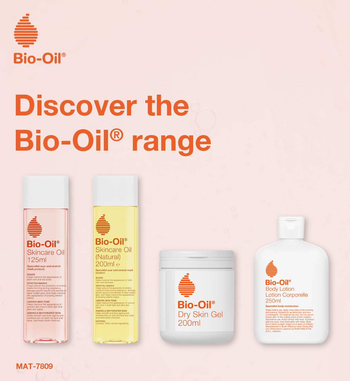Bio-Oil Body Lotion for Dry Skin, Ultralight and Non-Greasy, 175ml