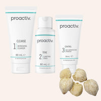 Proactiv Solution 60 Day Facial 3-Step Routine, 1 x Cleanser 120 ml, 1 x Facial Toner 120 ml, 1 x Hydrator 60 ml (Pack of 1)