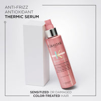 Kérastase Chroma Absolu, Heat Protection Serum, Anti-Frizz, For Sensitised or Damaged Color-Treated