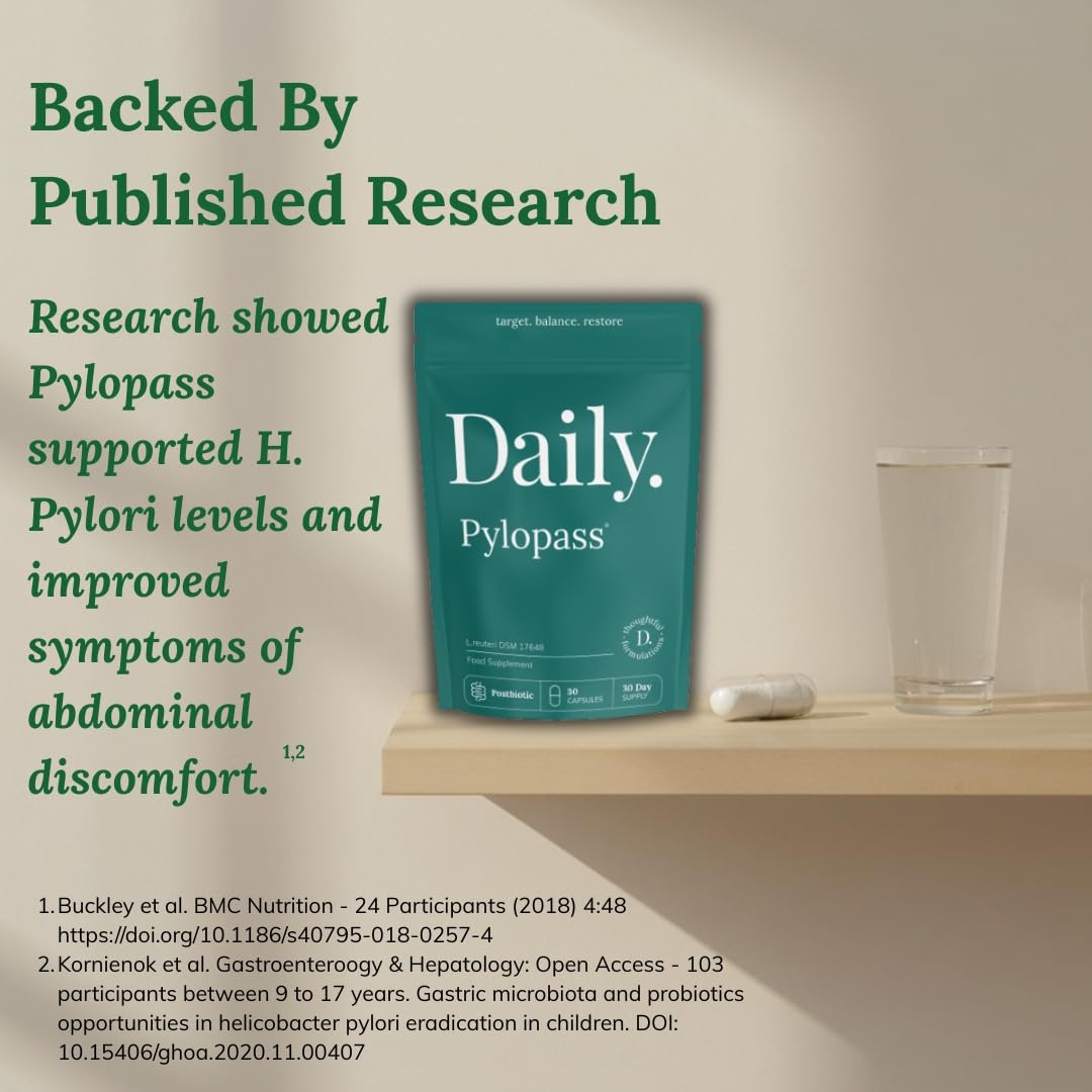Nouveau Health L. reuteri DSM17648 Pylopass Targets Specific Bacteria