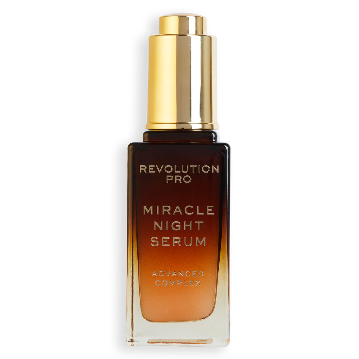 Revolution Beauty London Revolution Pro, Miracle Night Rescue Serum Advanced Complex, Overnight Face Serum, Smooths and Plumps Skin, 30 ml