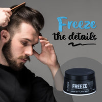 Totex Freeze Hair Styling Gel Wax | Strong Hold Freeze Control 150 ml (Pack of 3)