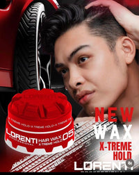 Lorenti Tokyo & Seoul Hair Styling Wax | Extreme Hold | No: 05 Aqua Gel Red Wax 150 ml