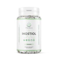 Inositol with Chromium & Folate 1000mg Vegan Capsules -120 Days Supply 4 Months - Vitamin b8 Vegan High Strength - UK Manufactured