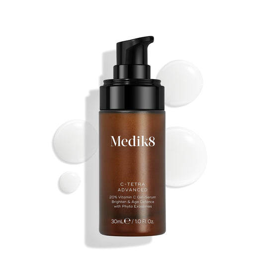 Medik8 C-Tetra Advanced - 20% Vitamin C Gel-Serum With Exosomes - Defend Against Premature Skin Ageing & Achieve Accelerated Skin Brightening