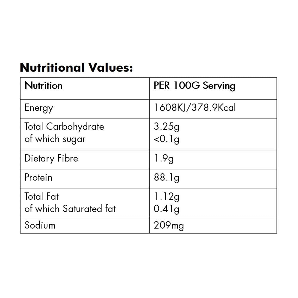 Cutetonic® Organic Rice Protein Powder 100% Pure (500g)