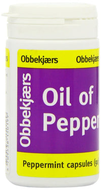Obbekjaers 50mg Peppermint - Pack of 90 Capsules