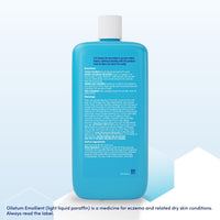 Oilatum Emollient Bath Liquid for Eczema, Psoriasis and Dry Skin Conditions, Soothing Formula for Sensitive Skin, Hydrating Relief for Itchy, Irritated Skin, 1 x 500ml