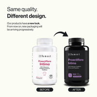 Proactiflora Intima – with D-Mannose, Cranberry & 5 Probiotic Strains – 120 Vegan Capsules, No Additives, Non-GMO, Gluten-Free, Lactose-Free, Soy-Free – Zenement