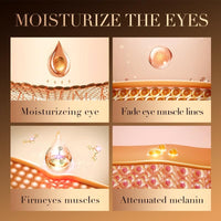 Retinol Eye Cream-Eye Cream For Dark Circles And Puffy Eyes,Moisturize Hydrate With Retinol Serum,Collagen, Hyaluronic Acid-Eye Cream Anti Aging-Anti Wrinkle Eye Cream