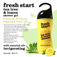 XHC FRESH START SHOWER GEL - TEA TREE & LEMON CO:CN