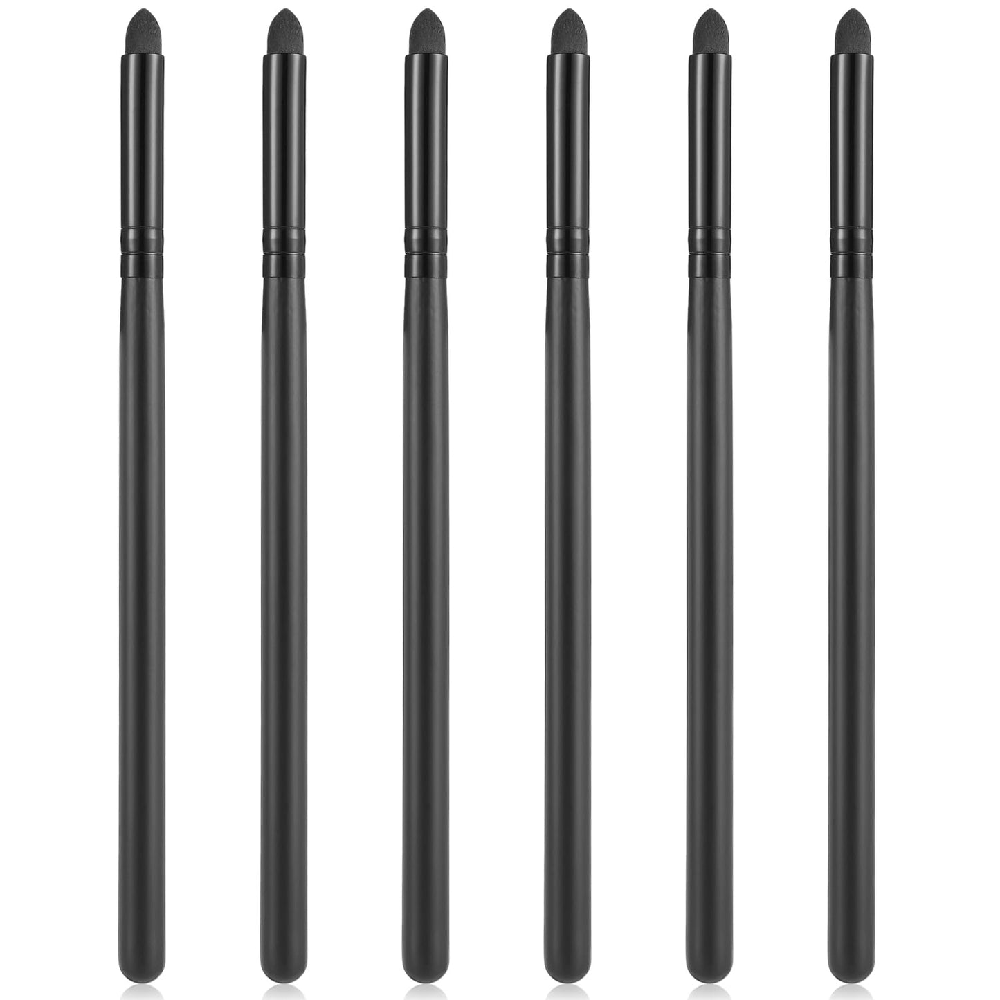 WLLHYF Eyeliner Smudge Brush Pencil Pointed Professional Applicator Blending Sponge Brush Stick for Eyeshadow Eyebrow Reusable Makeup Tool Pencil Brush Set