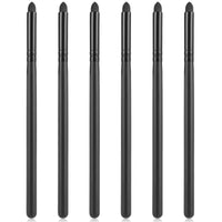WLLHYF Eyeliner Smudge Brush Pencil Pointed Professional Applicator Blending Sponge Brush Stick for Eyeshadow Eyebrow Reusable Makeup Tool Pencil Brush Set
