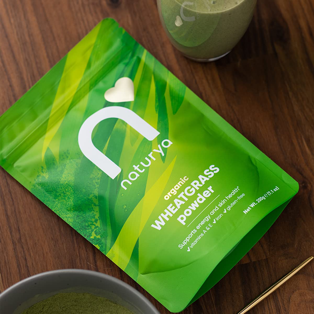 NATURYA Naturya Organic Wheatgrass Powder, 200g