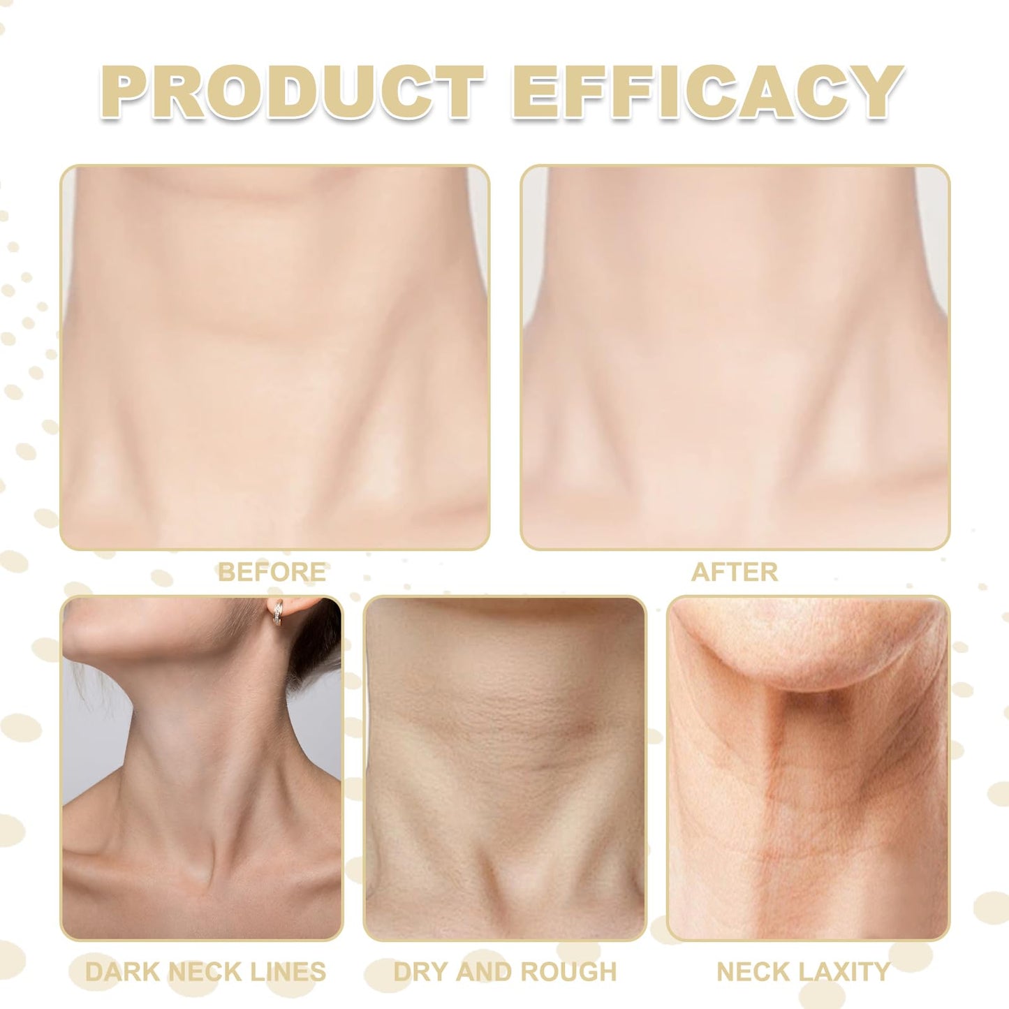 2 PCS AH-8 Firming Neck Cream and Care Stick, Firming Lifting Neck Cream with Hexapeptide, Tighten And Lift, Reduce Fine Lines and Double Chin, Lift Sagging Skin (30g + 50g)
