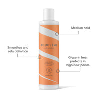 Boucléme Bouclème Seal + Shield Curl Defining Gel - Strong Hold Gel to Protect Against Humidity - 95.69% Naturally Derived Ingredients and Vegan - 300ml, clear