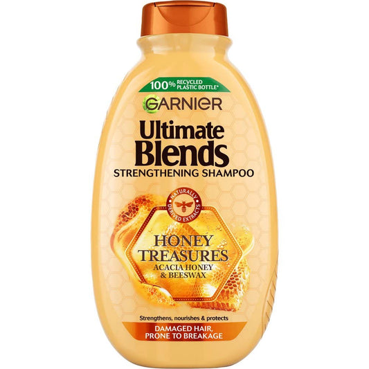 Garnier Ultimate Blends Honey Treasures Shampoo, 400ml