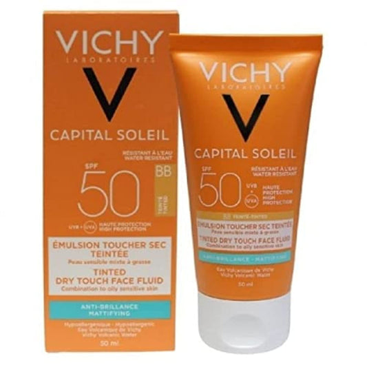 Vichy Capital Soleil Capillary Emulsion Dry Touch - 50 gr