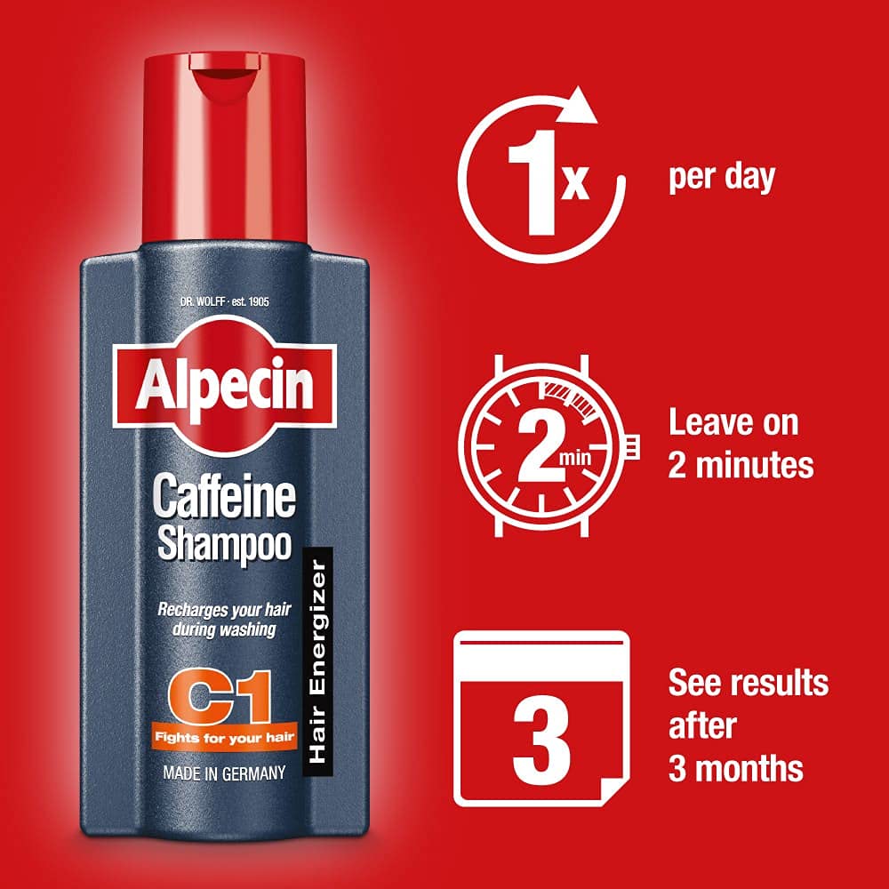 Alpecin Caffeine Shampoo C1, 375ml