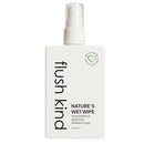 FLUSH KIND KIND TO YOUR SKIN, KIND TO YOUR PLANET Flush Kind® Toilet Wipe Gel Lotion, Eco-Friendly, Flushable Toilet Wipe Alternative, Moist Wipe, Cleansing, Vegan, Cruelty Free 100ml