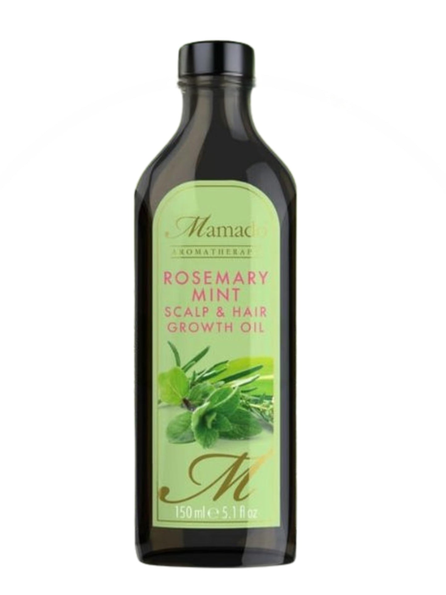 Mamado 100% Pure Rosemary Mint Scalp & Hair Growth Oil – Nourishing Oil for Hair Roots, Restores Damaged Hair Cells, Targets Receding Hairline - Hydrates Hair and Reduces Breakage