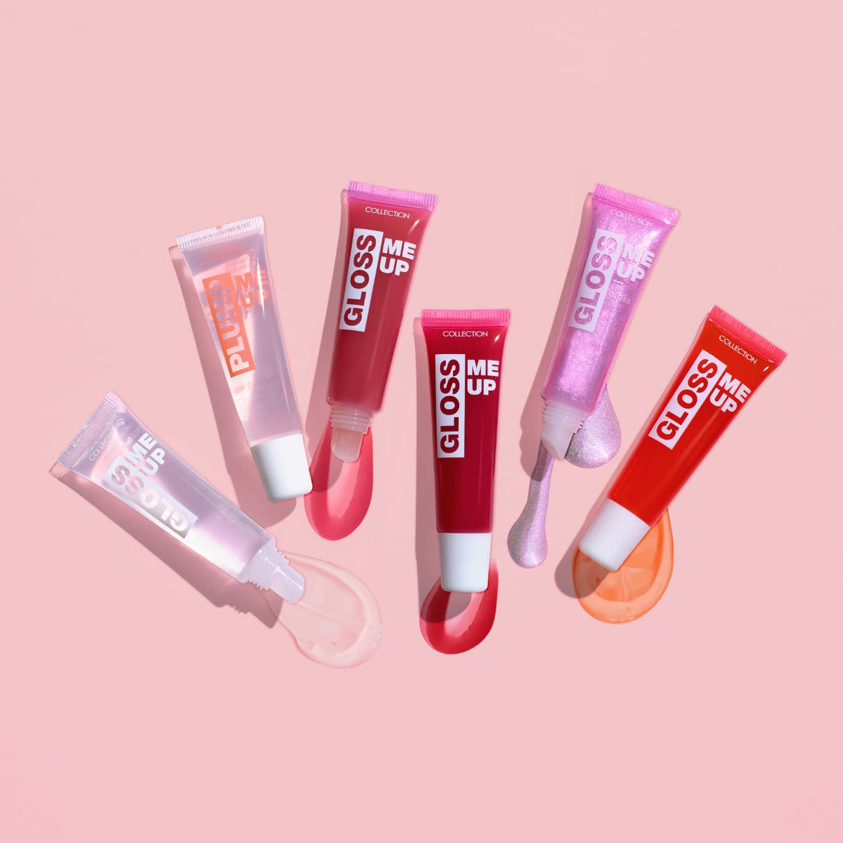Collection Cosmetics Lasting High-Shine, Non-Sticky, Gloss Me Up Scented Lip Gloss, 10ml, Pink Fizz