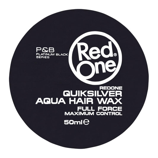 Redone Hair Styling Aqua Wax Grey 50 ml | Firm Hold | Hair Gel Wax | Ultra Hold | Men & Women Hair Wax | Manol, Mixcherry Scent | Maximum Control