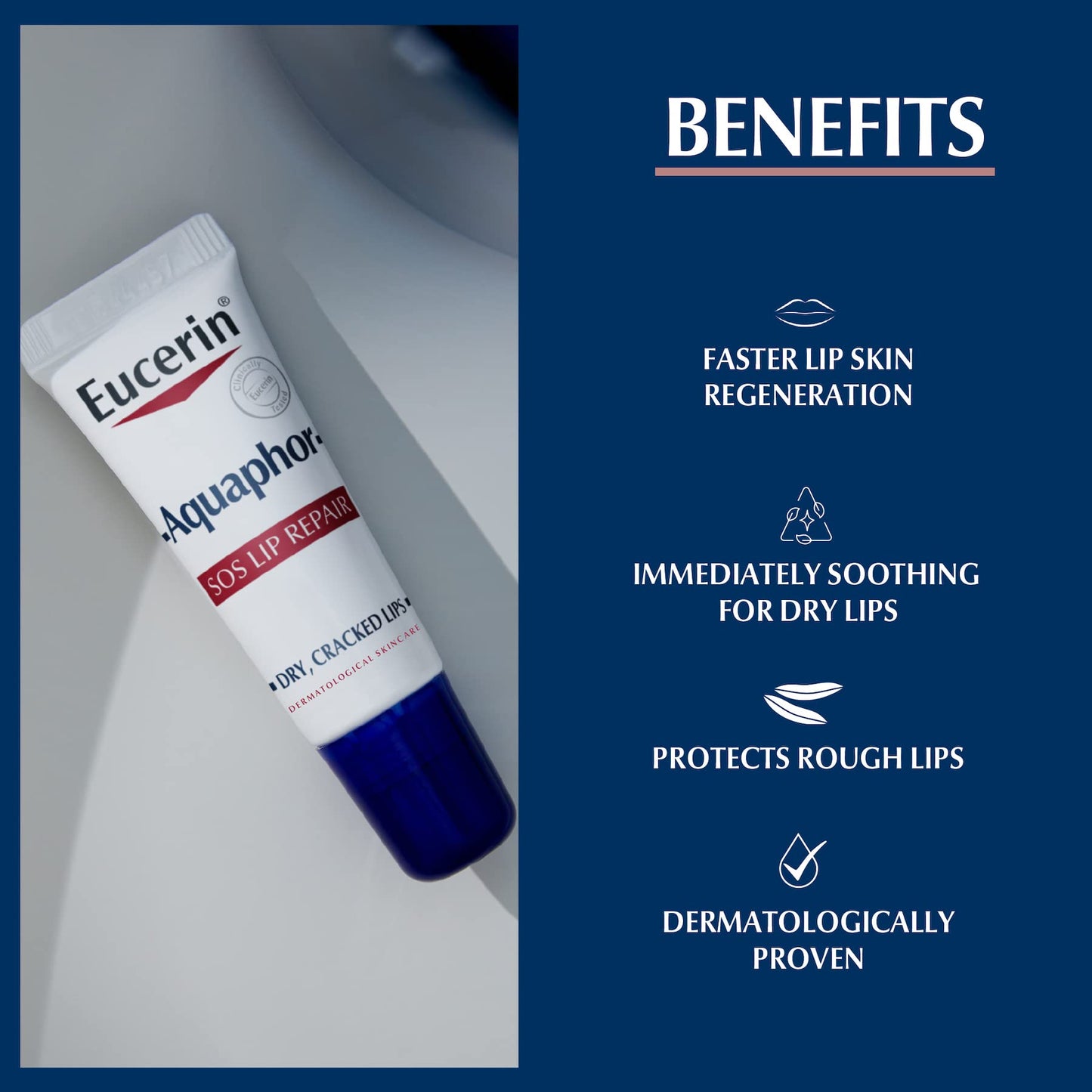 Eucerin Aquaphor SOS Repair Lips 10ml