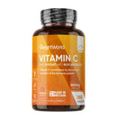 WeightWorld Vitamin C Tablets 1000mg - 180 Tablets - 6 Months Supply - Added Rosehips & Bioflavonoids - 1 per Day - Vegan & Non-GMO - VIT C Supplement (As L-Ascorbic Acid) - Easy-to-Break Pills - Made in the UK