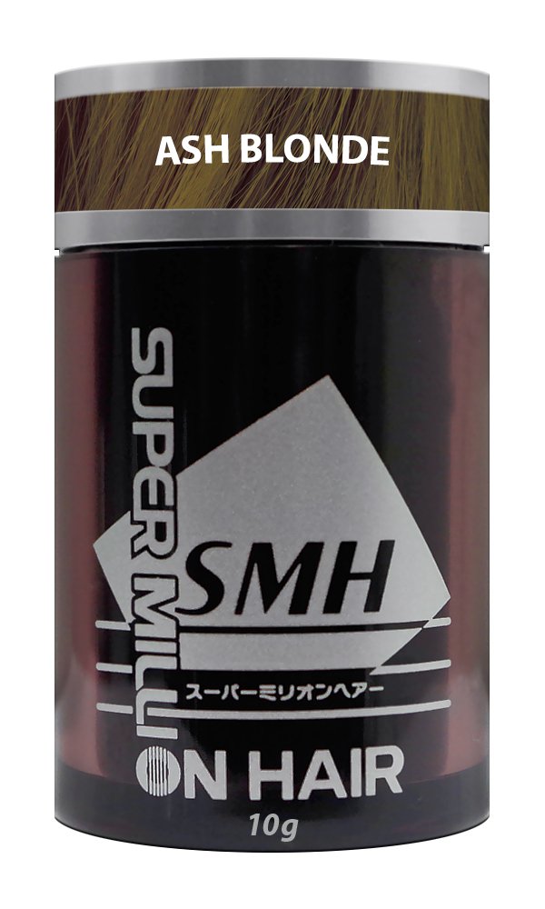 From the UK - Order by 2pm for next working day Super Million Hair - 1 x 10g Hair Building Fibres - No.5 Ash Blonde