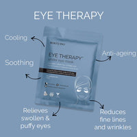 BEAUTYPRO EYE THERAPY Collagen Under Eye Masks with Green Tea Extract | 3 Applications | for Puffy Eyes | Under Eye Pads for Fine Lines & Wrinkles | Ideal Pamper Gifts | Face Care
