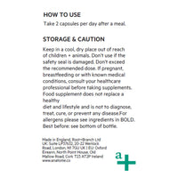 Anatome Daily Biotic + Gut Support - New Formula Nutritional Supplement for Regular Bowels - Probiotic with 20 Billion Good Gut Bacteria - 60 Capsules