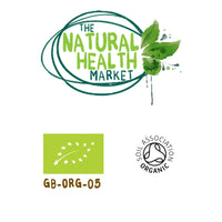 Organic Brown Rice Protein Powder By The Natural Health Market Vegan Protein Source 80% Protein By Weight (400g)