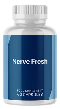 Nutrizet Ltd Nerve Fresh | Powerfull Nerve Support | One Months Supply | 60 Capsules | Vegan
