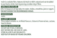 Natures Aid Pure Inulin 250g (Pack of 2)