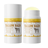 HOPHAT Beef Tallow Balm Stick –Beef Tallow for Skin, Grass Fed Tallow & Honey Balm Stick, Moisturizing Skin Care Cream for Dry Skin
