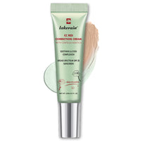 Shefave CC Red Correct With Centella Asiatica, Cc Cream Foundation - Green Colour Corrector, Tinted Spf 25, Colour Changing Foundation, Green Concealer For Redness - Balance Skin Tone & Reduce Redness