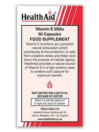 HealthAid Vitamin E 200iu - 60 Vegicaps