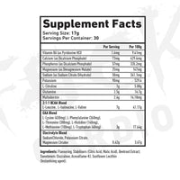 TWP Nutrition Platinum Series Endure, EAAs & BCAAs Electrolyte Blend Pre, Intra and Post Workout, Zero Sugar, 510g and 30 Servings, 18 Great Flavours (Raspberry Lime)