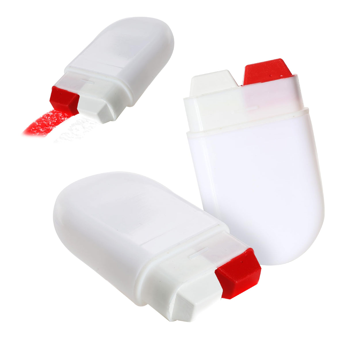 Sparkles Partyware Red & White Facepaint Stick - Pack of 1 - Red and White Coloured Make Up Stick - Sports Supporters Face Paint Makeup Football Rugby Sporting Events