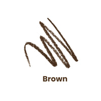 BF Beauty Forever Beauty Forever Dual Ended True Kohl Eyebrow Pencil & Multi Tasker with Sharpener & Separator Comb, Lip liner, Eyeliner, Smudge & Waterproof (Brown)