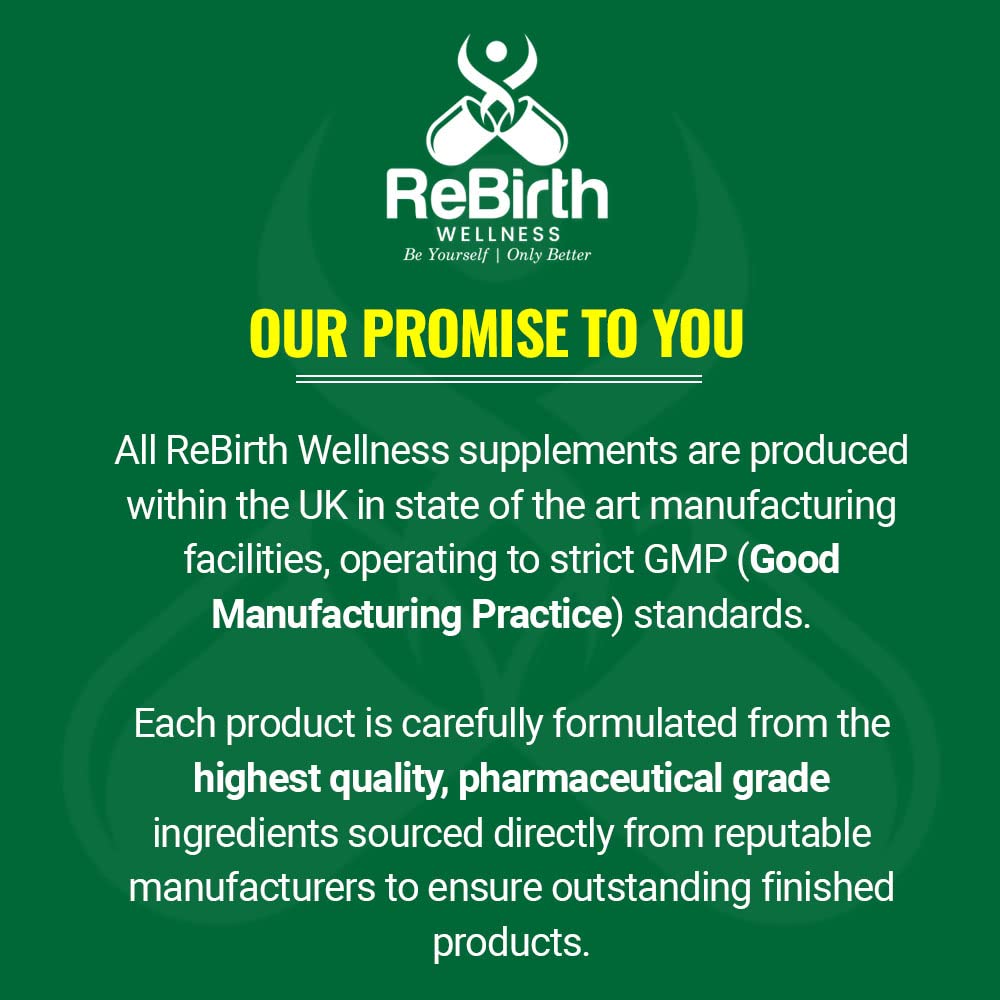 REBIRTH WELLNESS BE YOURSELF | ONLY BETTER Digestive Enzyme Supplements - 120 Tablets for Optimal Gut Health - Contains DigeZyme, Lactase, Protease - Promotes Healthy Digestion, Essential Digestive Enzymes - UK Made, Vegan