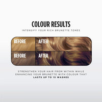 Jerome Russell WARM CHESTNUT Colour Bomb | Blonde Depositing Hair Mask | Nourishing, Semi-Permanent Colour & Shine Treatment | Vegan & Cruelty-Free | 300ml
