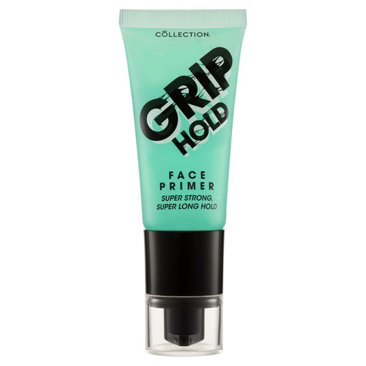 Collection Cosmetics Grip Hold Face Primer, Sticky and Strong, Infused with Hyaluronic Acid, Ensures Make Up Lasts 24 Hours