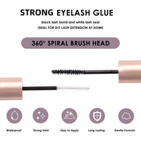 ocean pearl Ocean Pearl Cluster Lashes Kit 120PCS Lashes Individual Cluster 10-16mm DIY Lash Extension Kit Natural Eyelash Clusters Thin Band False Eyelashes Lash Clusters Kit with Bond and Seal-DM23