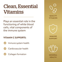 SOLGAR Solgar 500 mg Vitamin C Vegetable Capsules - Pack of 100 - Seasonal Immunity Support - Potent Antioxidant - Reduces Tiredness and Fatigue - Collagen Formation - Vegan
