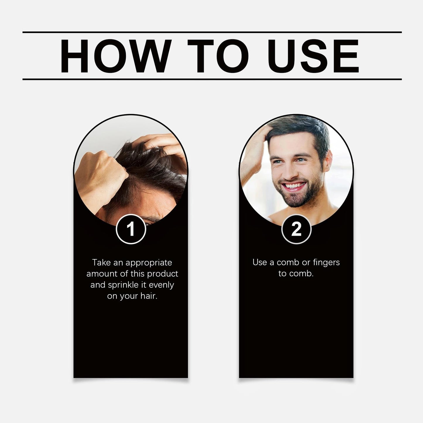 QinZiEn Volume Powder for Men,Texture Powder for Men,Instantly Hair Styling Powder,Fluffy Hair,Mens Long Hair Styling Products,Oil-Control Texturising Powder,Hair Powder Me/n Styling,Mens Hair Products