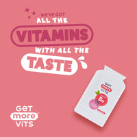 Get More Vits Vitamin B12 Tablets - 1000µg B12 Vitamin High Strength Food Supplement for Tiredness & Fatigue - Immune System Booster & Energy Tablets for Men & Women Adults - 90-Day Supply